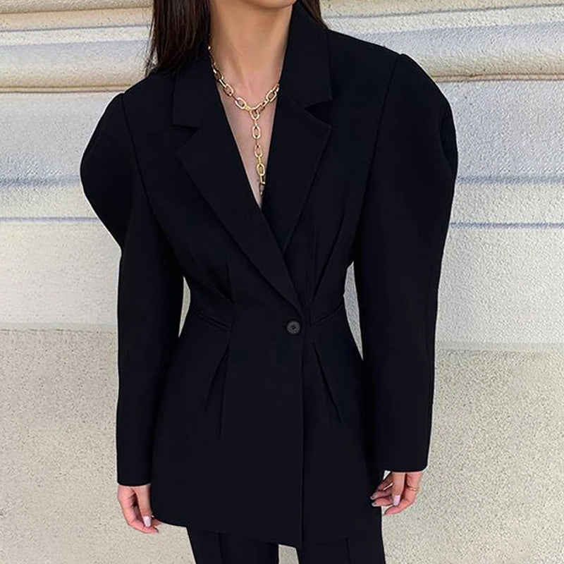 Alma Couture Minimalist Blazer