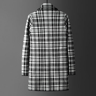 Dan Anthony Classic Plaid Coat