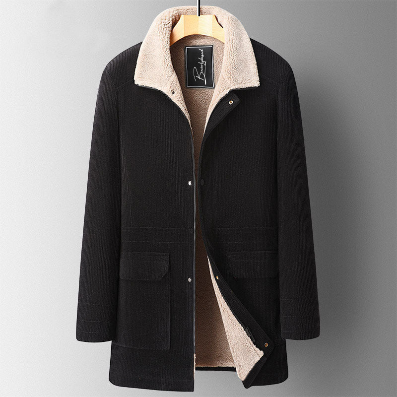 Dan Anthony Corduroy Warm Coat