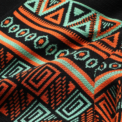 Dan Anthony Folk Motif Cardigan