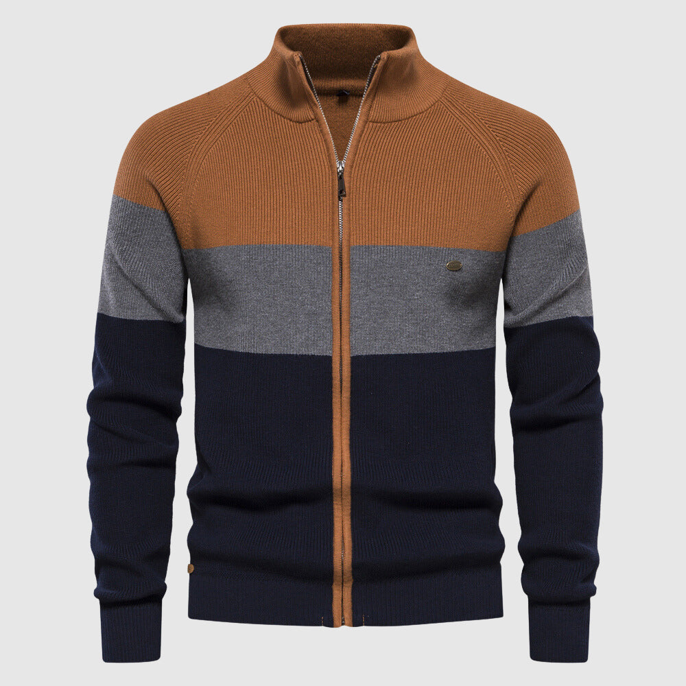 Dan Anthony Tri-Blend Zipper Cardigan