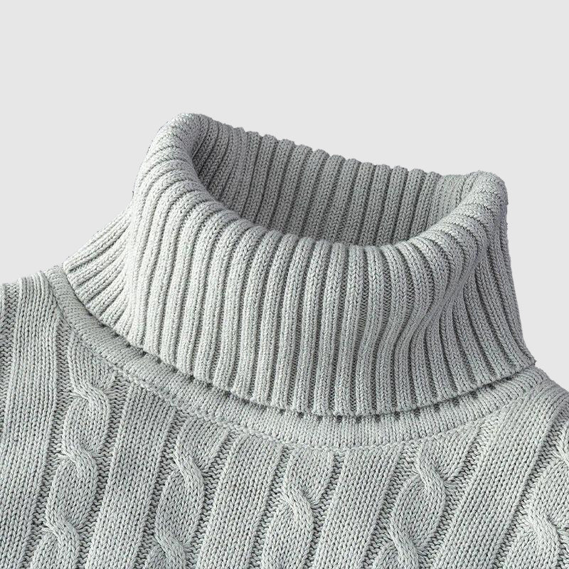 Dan Anthony Vanguard Turtleneck Cardigan