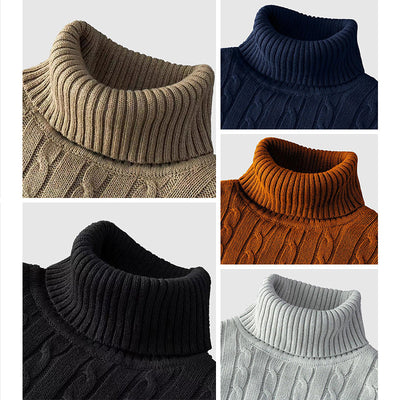 Dan Anthony Vanguard Turtleneck Cardigan