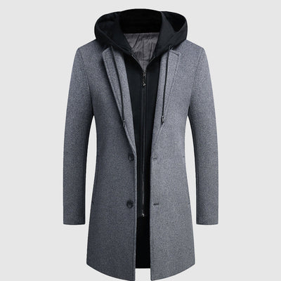 Elite Elegance Urban Wool Coat