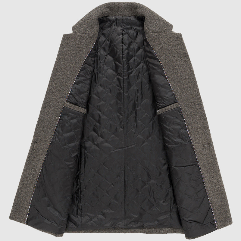 Elite Elegance Wool Coat