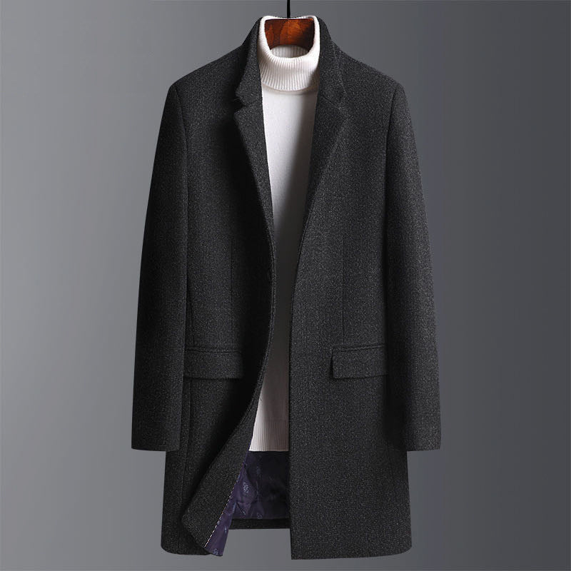 Elite Elegance Wool Coat