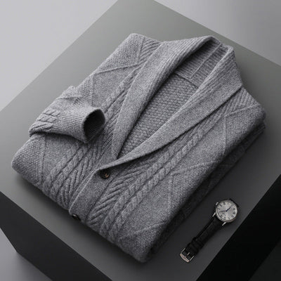 Heritage Knitwear Wool Cardigan