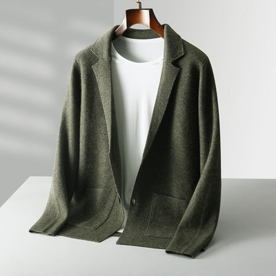 Heritage Premium Wool Cardigan