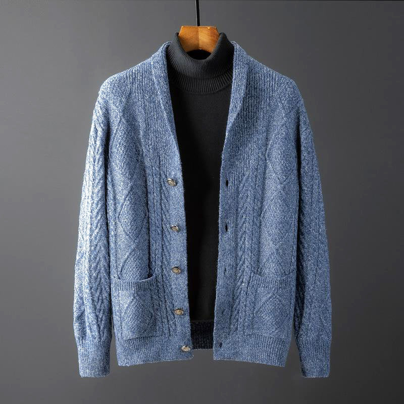 John Wellington Bold Knit Cardigan