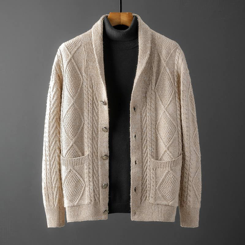 John Wellington Bold Knit Cardigan