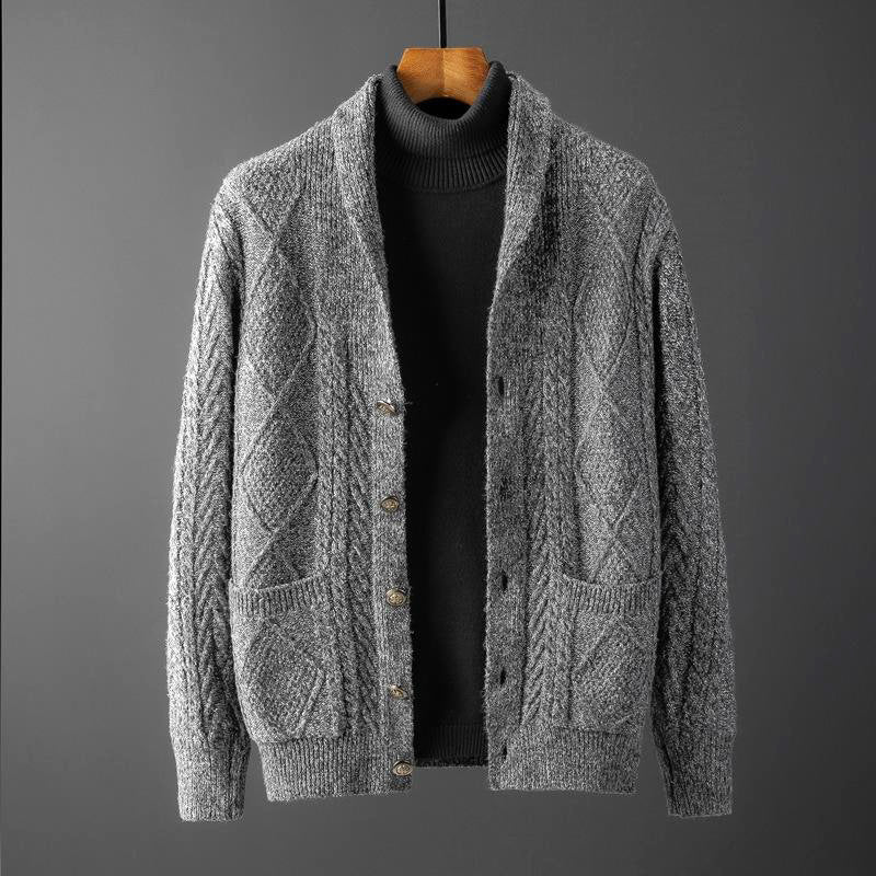 John Wellington Bold Knit Cardigan