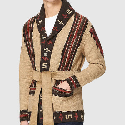 John Wellington Heritage Belted Cardigan