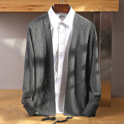 John Wellington Heritage Wool Cardigan