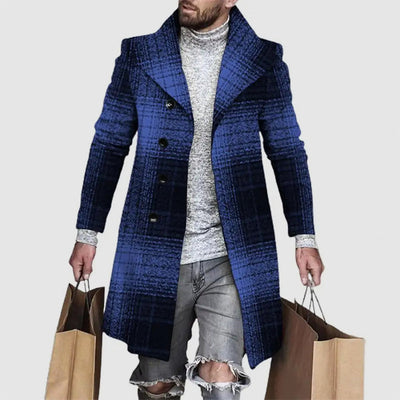 John Wellington Plaid Elegant Coat