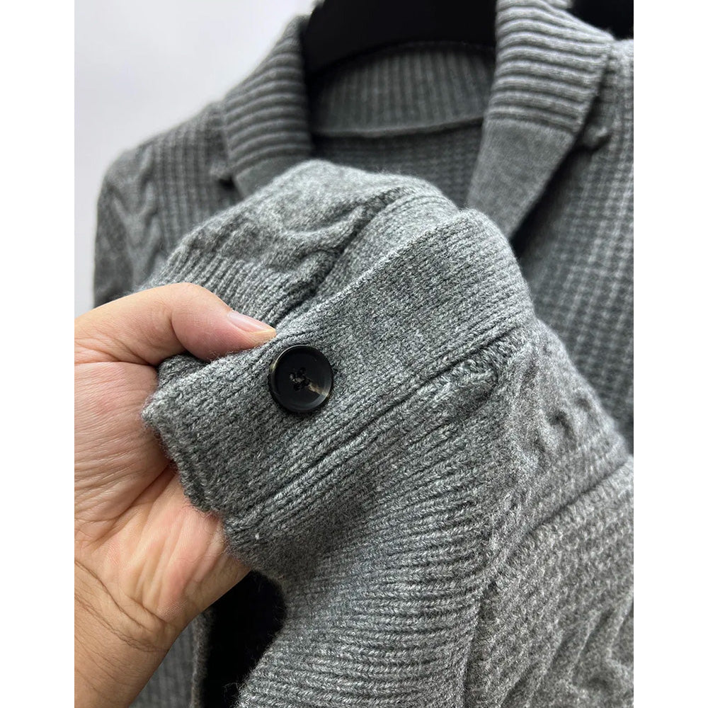 John Wellington Silver Fox Cardigan