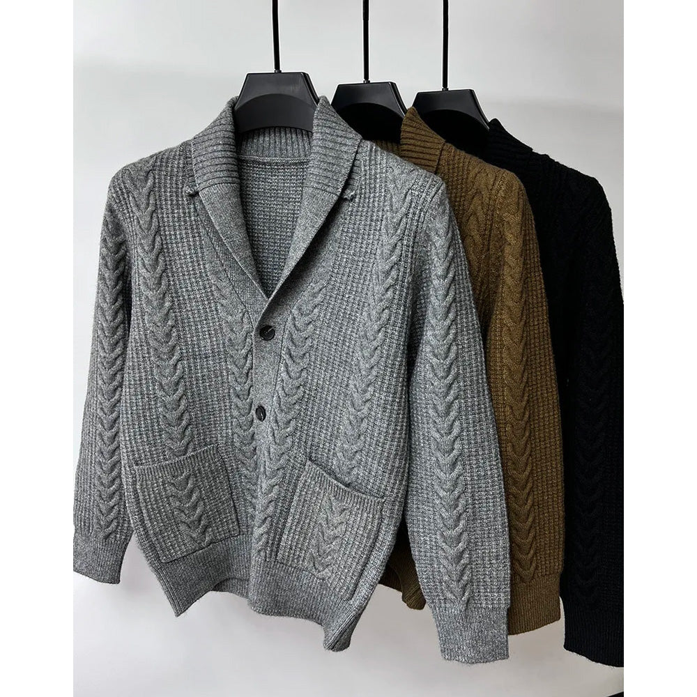 John Wellington Silver Fox Cardigan