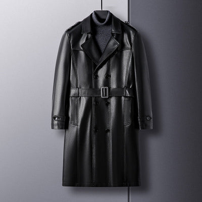 Mason Noir Leather Coat