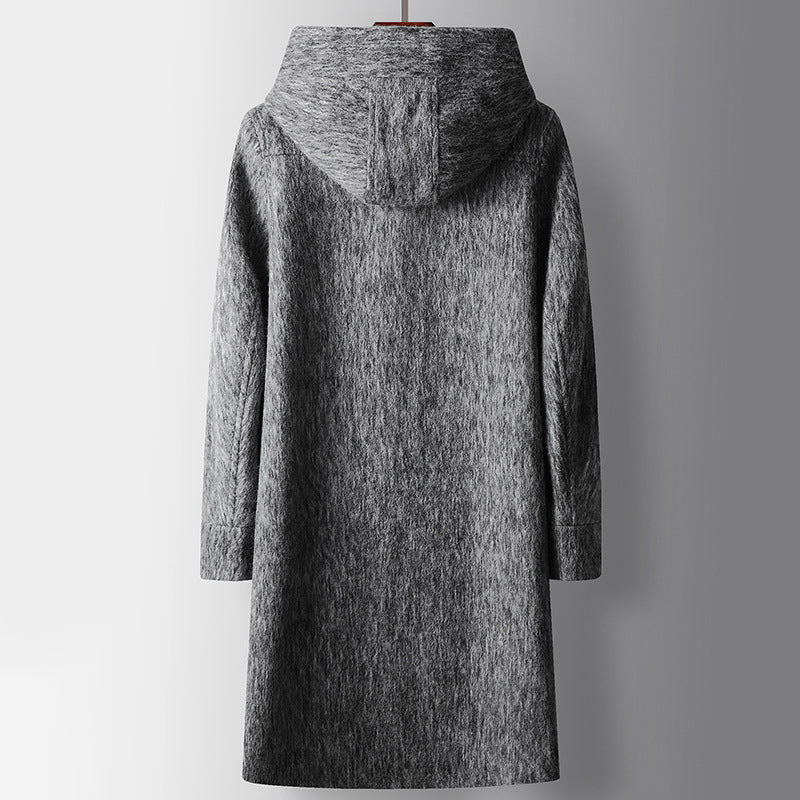 Massimo Hooded Long Coat