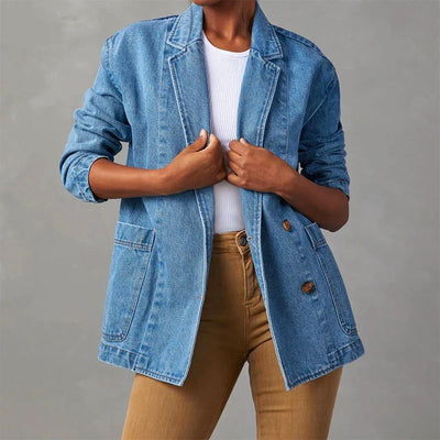 Olivia Klein Denim Elegance Blazer