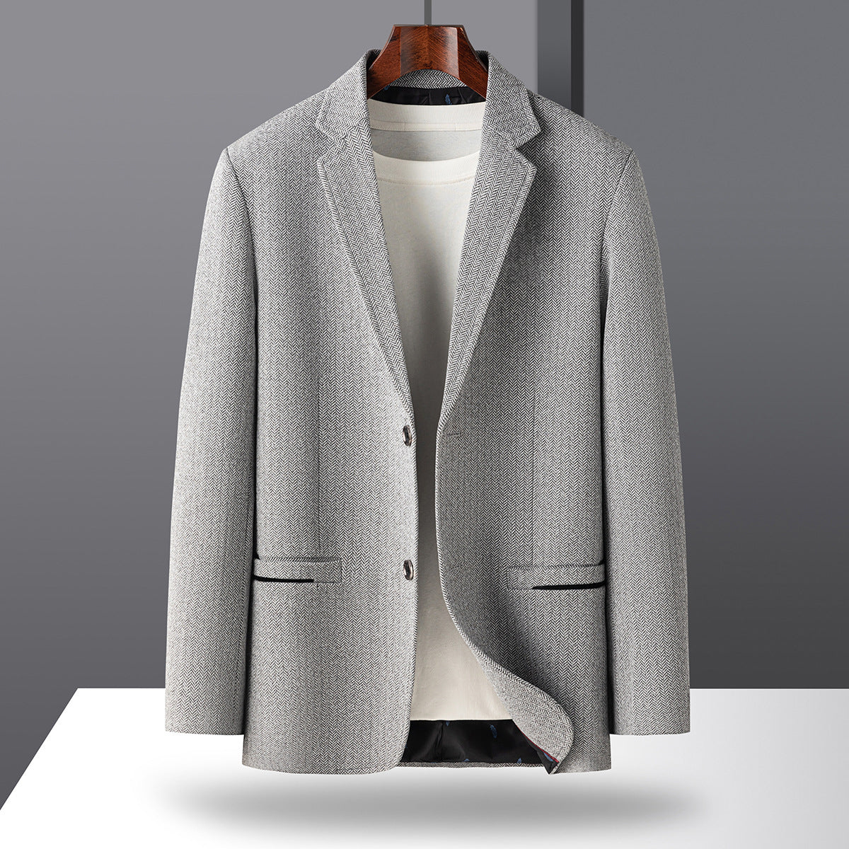 Smith Casual Woolen Blazer