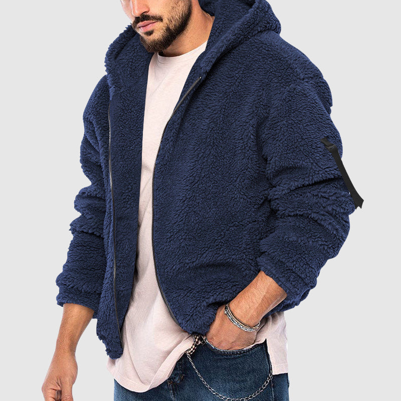 Urban Velvet Hooded Jacket